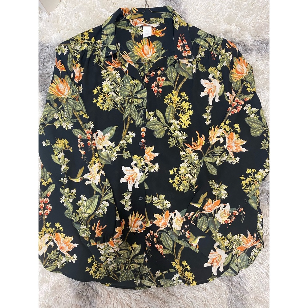 ❌SOLD❌Floral H&M Blouse